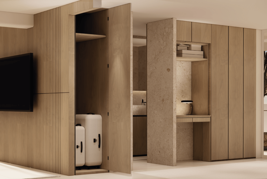 Corners salon et dressing